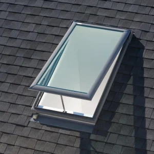 OUNA Excellent Waterproof Good Ventilation Electric Skylight Villa Attic Roof Aluminum Window