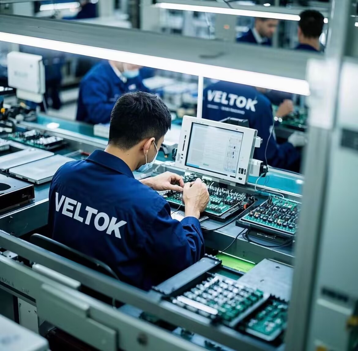Veltok Power product testing and quality control verification process