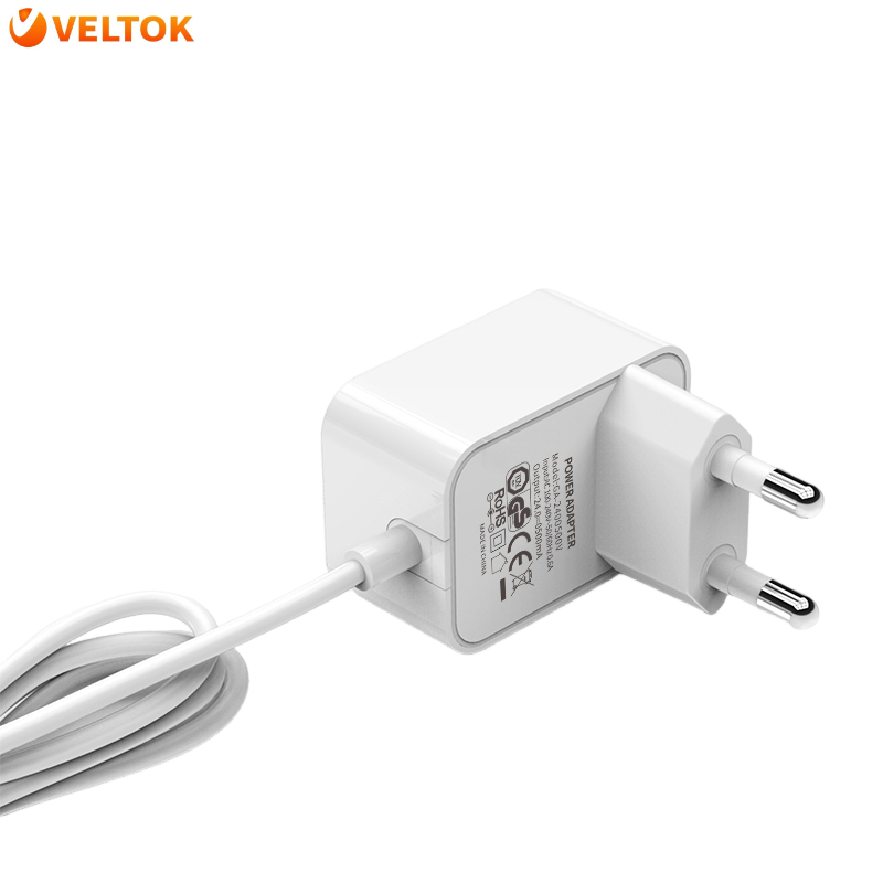 9v 1a Ce/gs Certificate European Standards Dc Head Adapter High Quality Eu Plug Adaptor