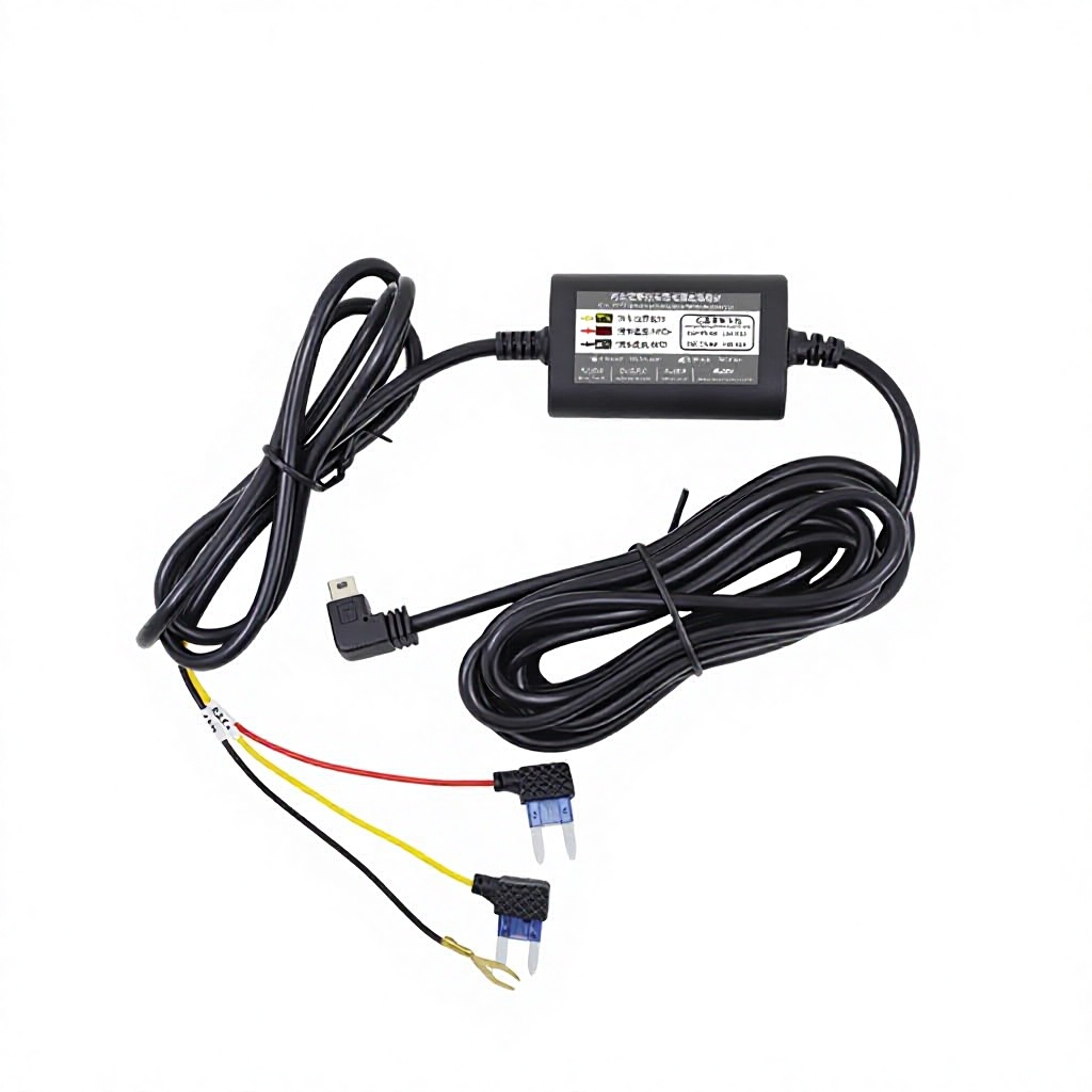Mini Voltage Reducer Cable for Car DVR 12V-24V to 5V 2.8A Wide Voltage Model RH-004