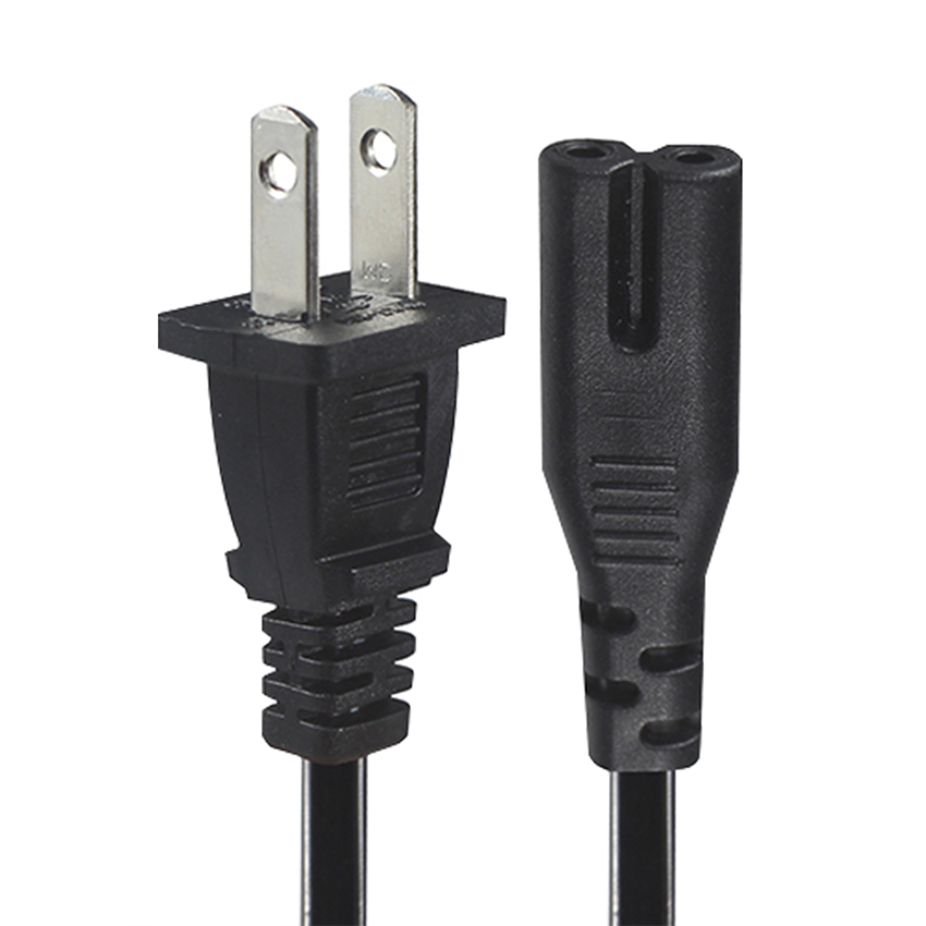 American Power Plug Extension With Ac Output 6ft Us C7 Power Cord Adapter for Home Appliance Pvc Jacket Female Iec End Type
