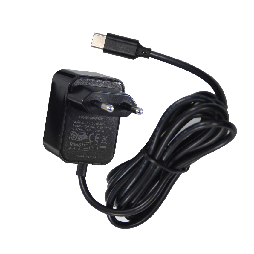 AC/DC ADAPTER 36w With European Plug Type-c Charger 12v 3a Wall Mount Power Adapter