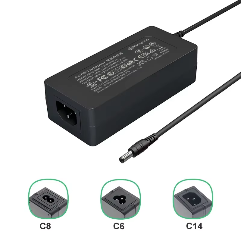 Us Eu Uk Plug 12v 5a 5000ma Charger 12 Volts 5 Amp 60w Power Supply Adapter for Cctv Led Strip Light Router