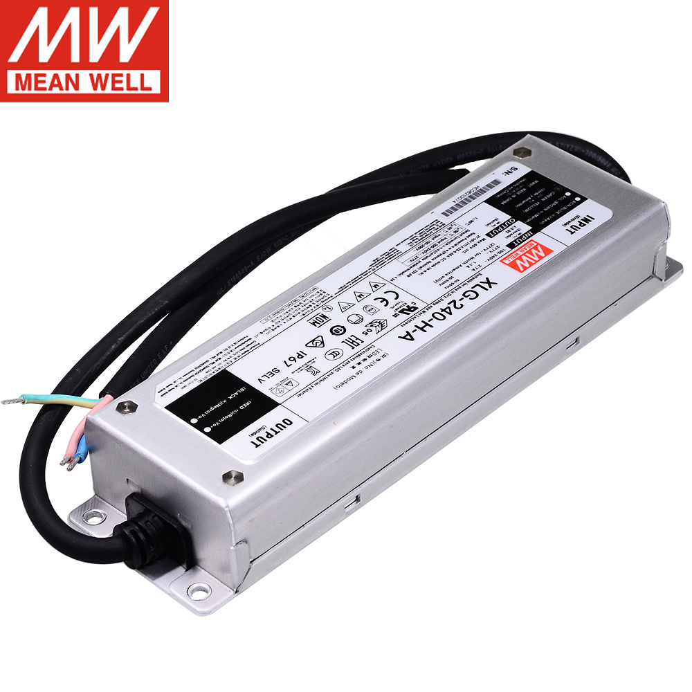 Mean Well Xlg-240-h-ab Constant Power Mode Led Driver Ip67 Waterproof Mental Case 320w Meanwell Xlg Series
