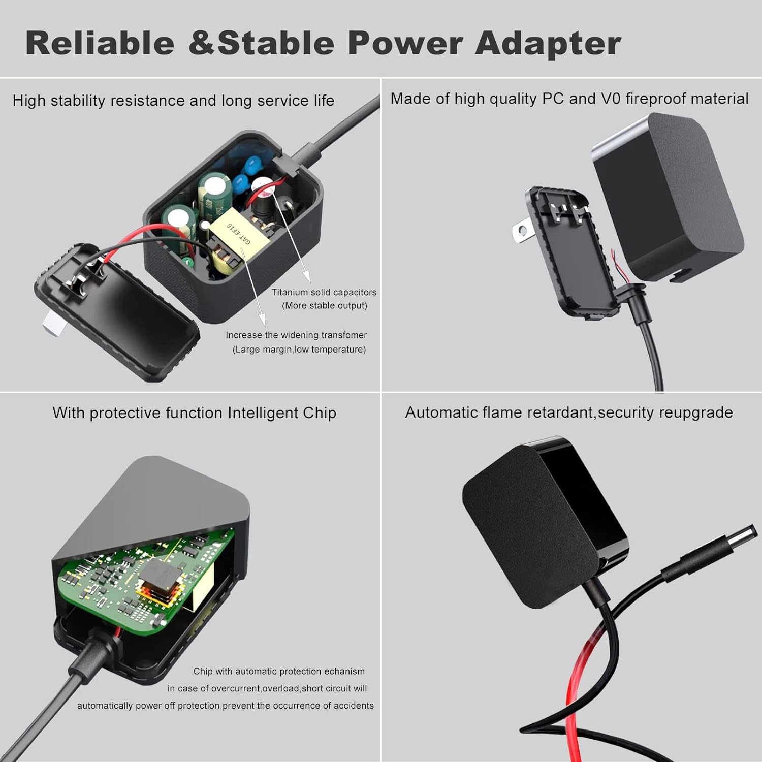 12v 2a Ac Adapter Power Supply 100-240v Ac to Dc 12volts 2a 24w Switching Power Supply With 5.5mmx2.5mm Plug for Led Strip