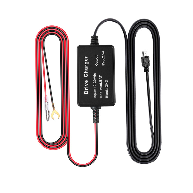 Factory Direct Sales Mobile Phone Tablet Voltage-reducing Cables 3.2m Mini Electronic Dog Detection radar Power Cables