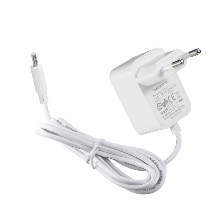 Input 100-240v Output 5 Volt 2 Amp 2a Supply Eu Plug Adapt Us 5v Ac Dc Power Adapter For Led-strip-lights