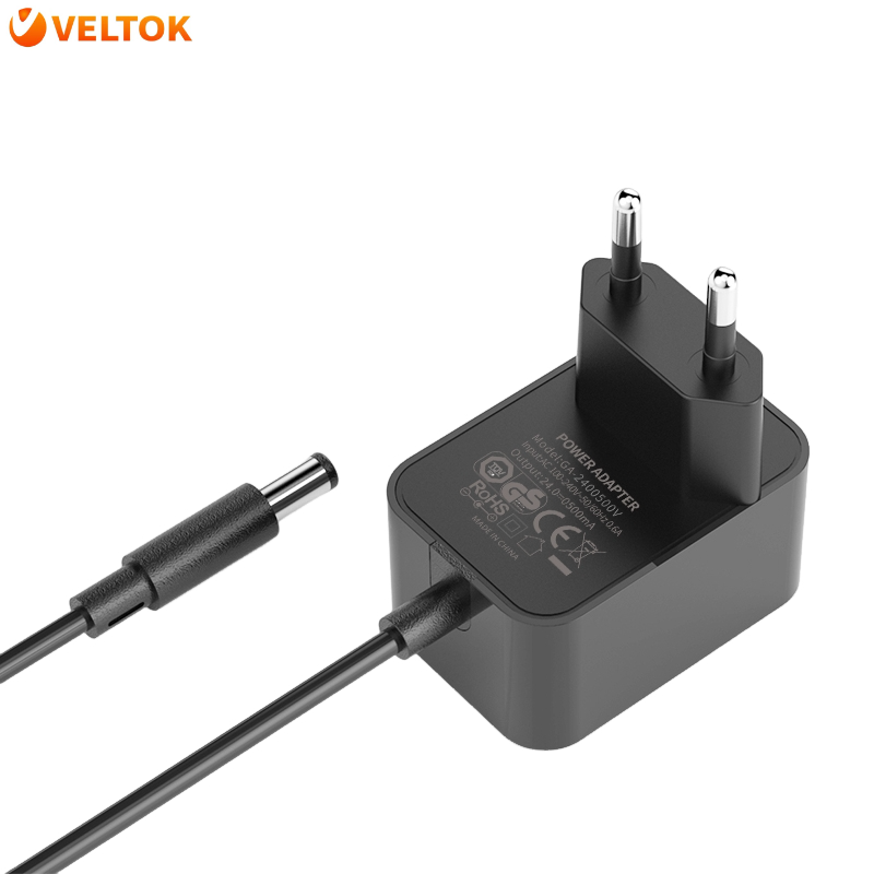 9v 1a Ce/gs Certificate European Standards Dc Head Adapter High Quality Eu Plug Adaptor