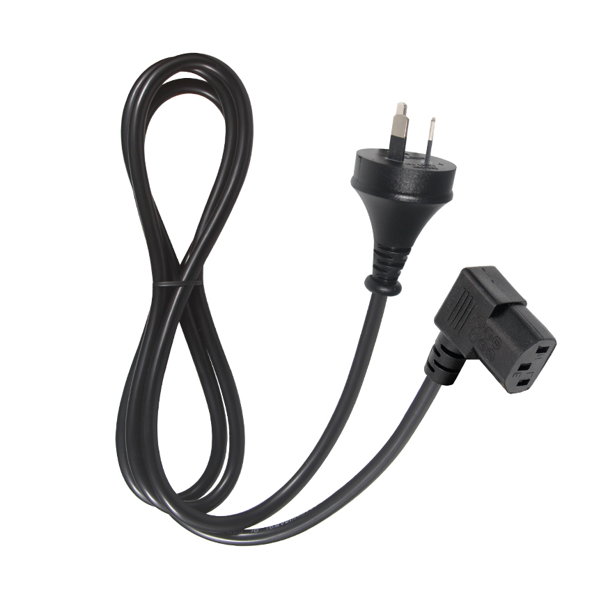 As/nzs 3112 Certified 3 Pin Australia Plug to Iec C13 Power Lead