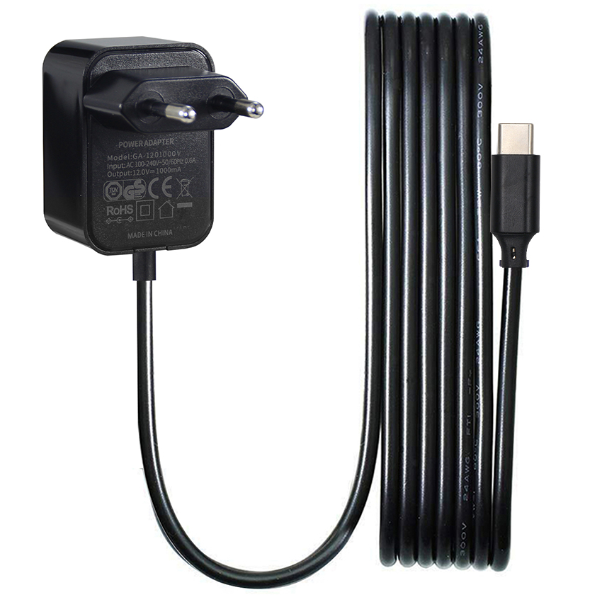 AC/DC ADAPTER 36w With European Plug Type-c Charger 12v 3a Wall Mount Power Adapter
