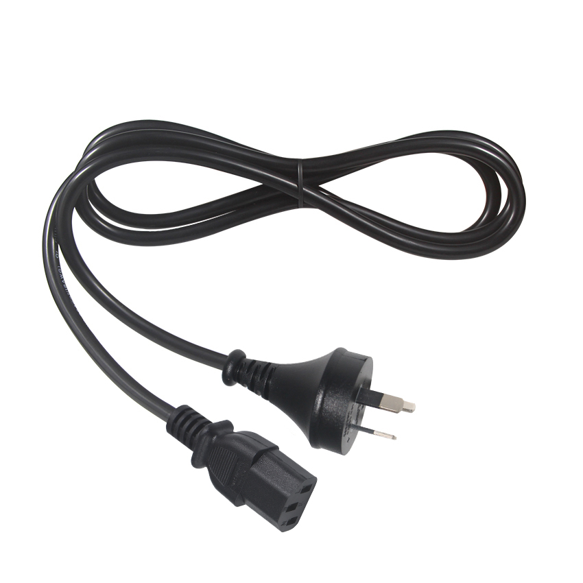 As/nzs 3112 Certified 3 Pin Australia Plug to Iec C13 Power Lead