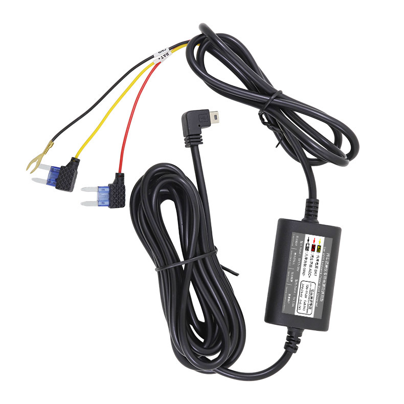 Mini Voltage Reducer Cable for Car DVR 12V-24V to 5V 2.8A Wide Voltage Model RH-004
