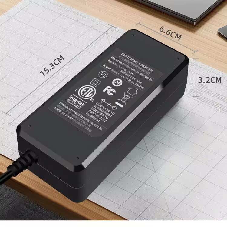Switching Adapter 12V 10A 120W Power Adapter 12V 10A AC/DC ADAPTER Power Supply Compact Design