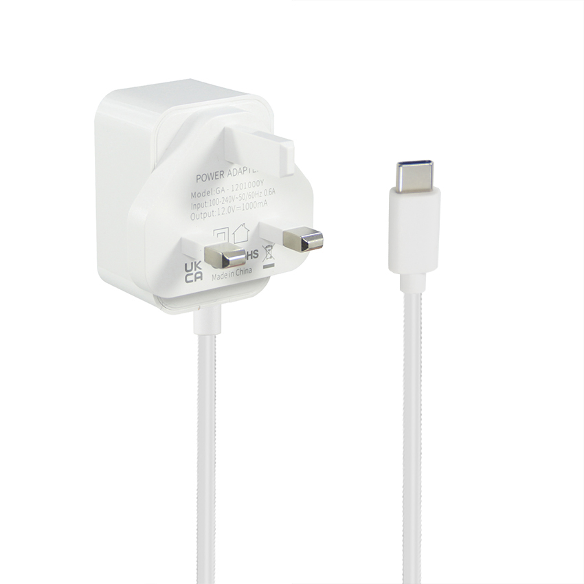 Dc 12v 1a Power Supply 1000ma 12w Ac/dc Adapter,100~240v Ac to Dc 12 Volt 1 Amp 0.6a Converter With Usb Type C Plug