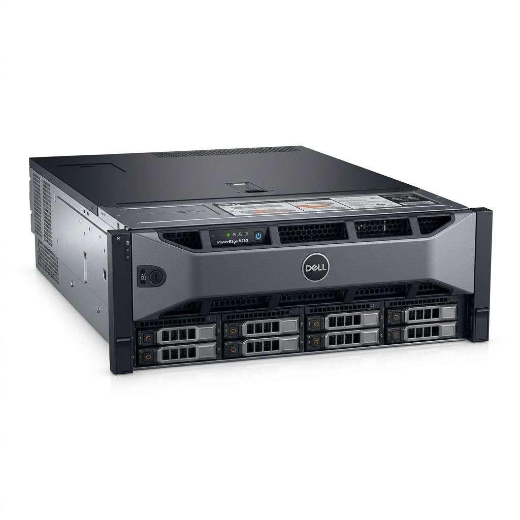 Dell PowerEdge R760 Server 2U Rack New Intel Sapphire Rapids DDR5 for Russia Data Center AI