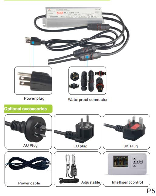 USA Warehouse LED Spider Grow Light for 5 Years Warranty