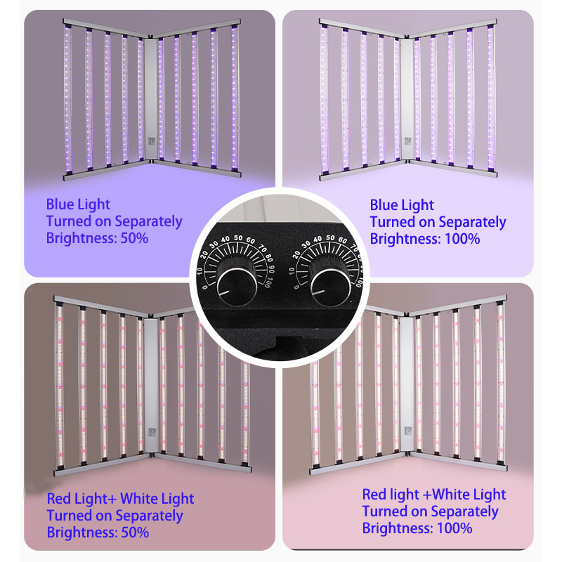 Agg 4FT 120cm Full Spectrum with Fr IR Dim High Efficiency Grow Lights LED Grow Light No UV Vertical Farming Customize Indoor Plant Grow LED Light Bar