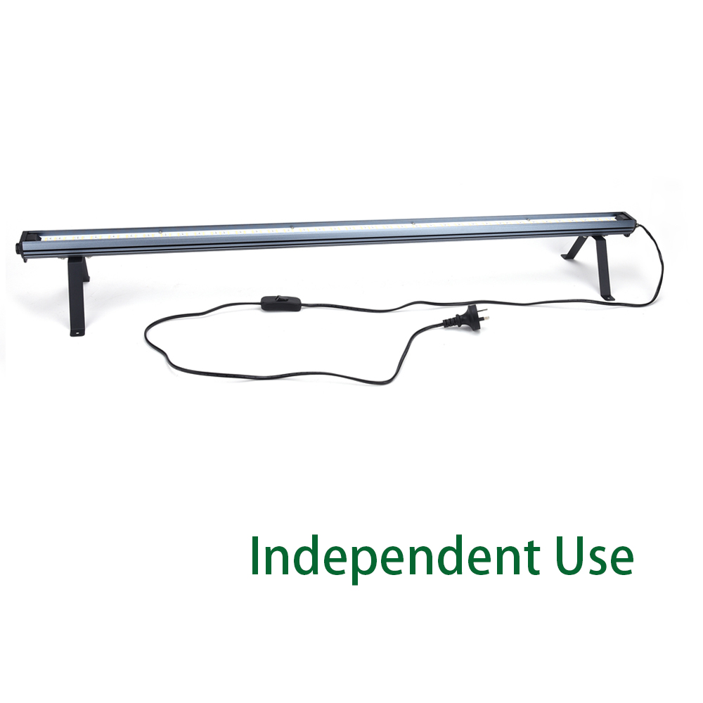 100W Undercanopy LED Grow Lights Bar Edge Lighting for Indoor Plants Full Spectrum Deep Red Supplemental Under Canopy Plant Lamp