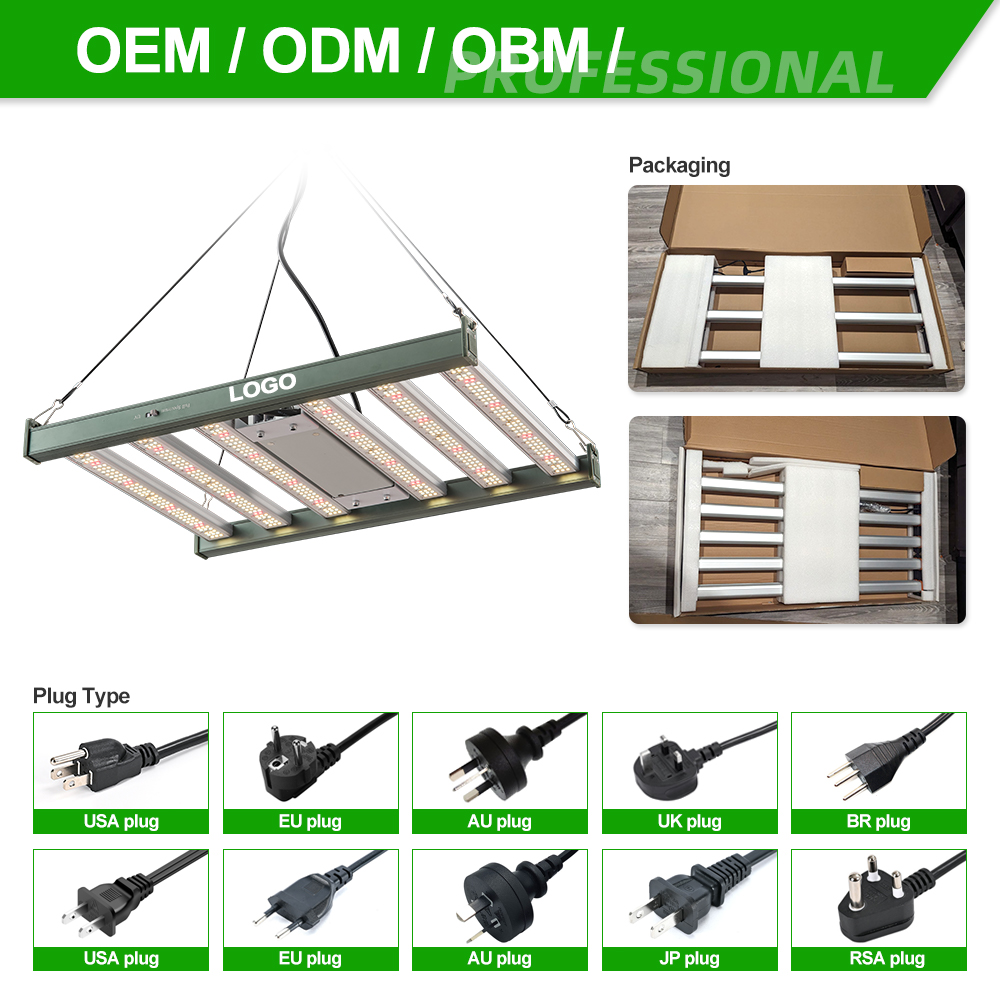 OEM ODM For Samsung Official Partner Foldable LM301H 120W/240W Mini LED Grow Light Bar IP65 Bloom Factory Cheap Price US Stock