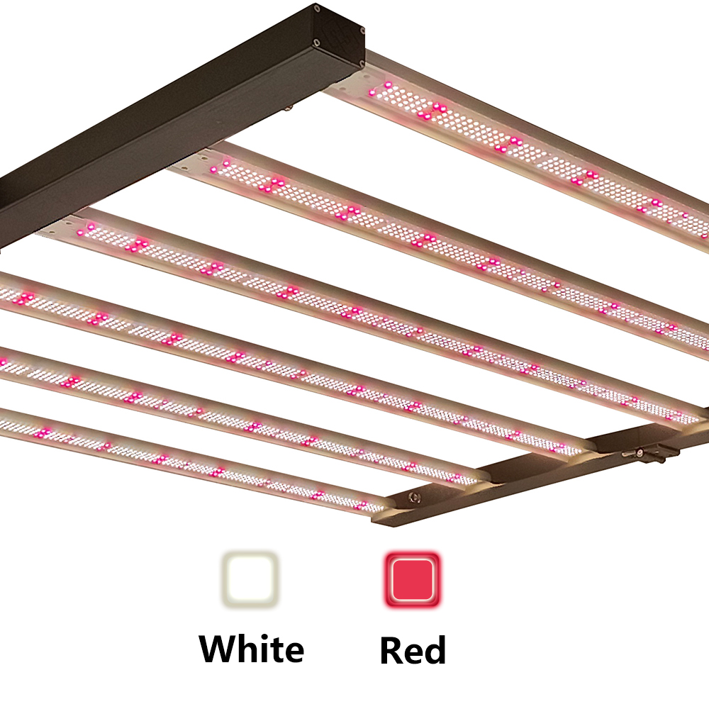 MAKSDEP Indoor Aluminum Alloy Body LED Plant Grow Lights Full Spectrum Red 660nm for Bloom Application for Samsung Devices