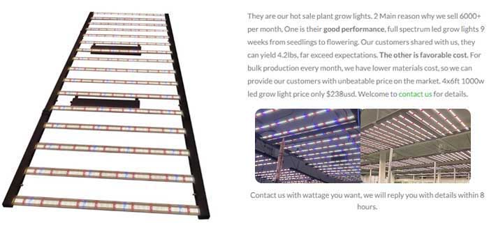 4x10ft Grow Light
