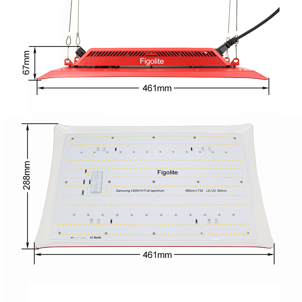 Brazil in Stock Grow Lights Original Lm301h 240W Highest Efficacy Full Spectrum Quantum Board