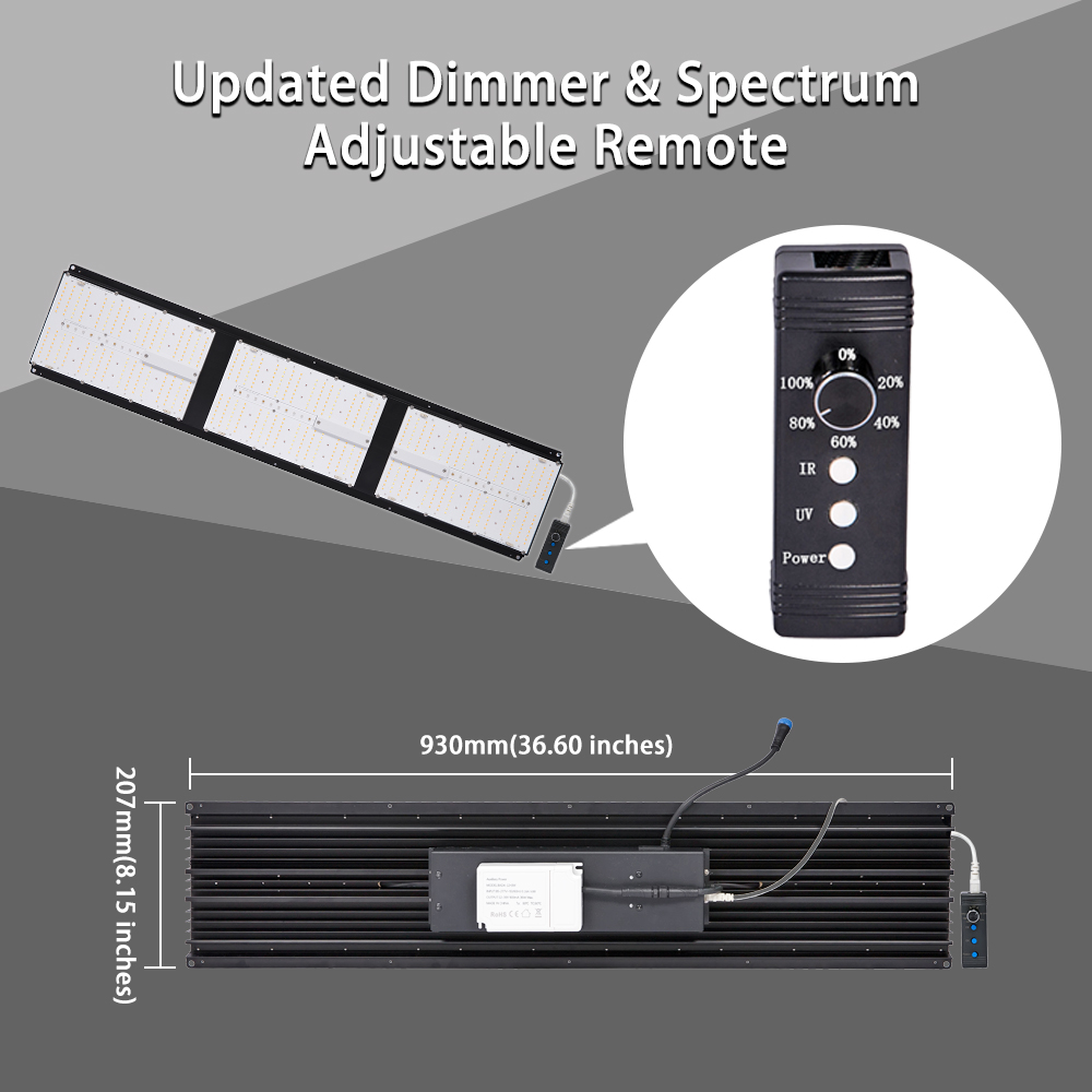 Full Spectrum Led Grow Light | Grow Install Horticulture 320W 640W Replace 1000w Hps Greenhouse LED Grow Light Linear Light