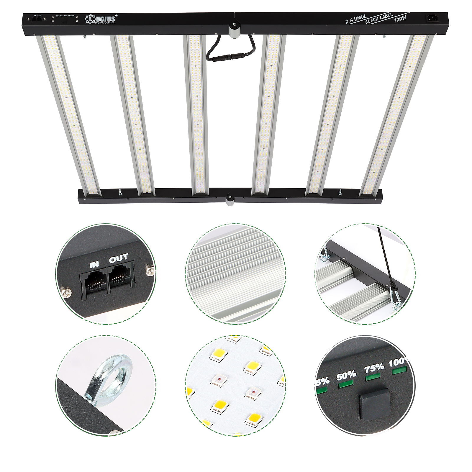 Industry 720 Watt Led Grow Light Custom and full Spectrum Dimmable 720W Plant Grow Light,Grow Light Led for Indoor Plants