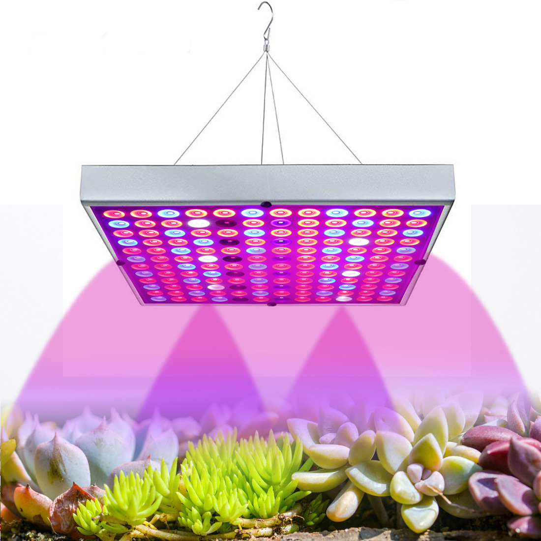 25W LED Grow Light for Indoor Plants Growing Lamp Full Spectrum Plant Lights Bulb Panel Full Spectrum Led Grow Light