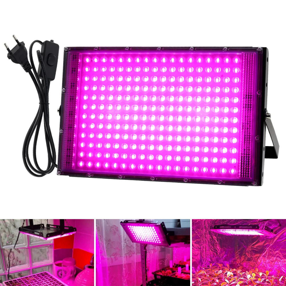 Full Spectrum Indoor Plants LED Grow Light 50W-500W Phyto Plant Lamp For Greenhouse Succulent Seedling Cultivation