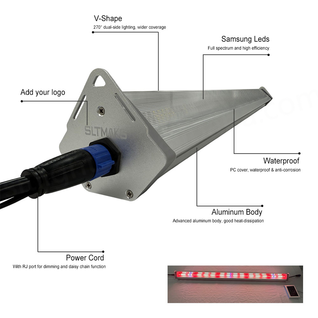 Under Canopy Grow Light 120W 150 Watts Supplemental Side Lighting Under The Tree Crown