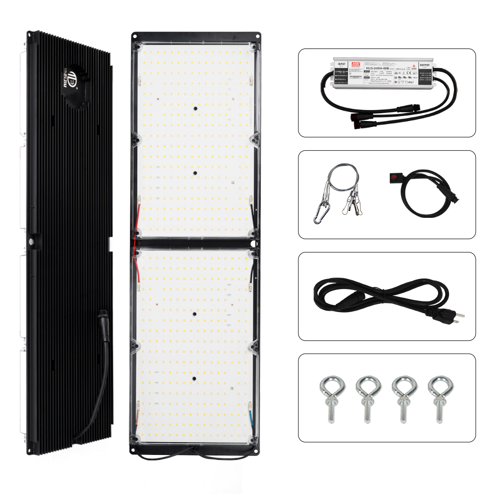 MEIJIU FOLUX-X 240W Lm301H Lm301B 660nm 240 Watt Board Far Red IR UV Full Spectrum Samsung Led Grow Light For Indoor Growing