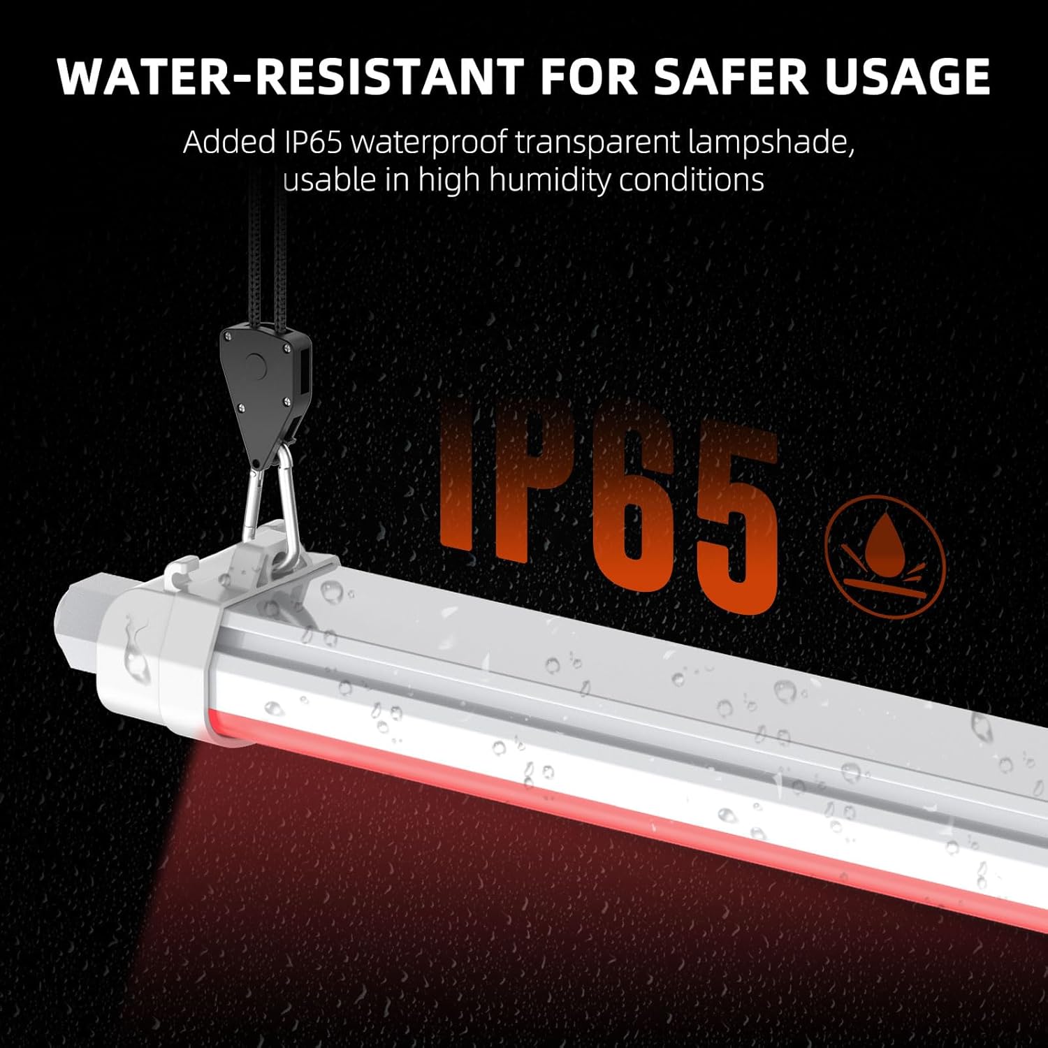 Spider Farmer 40W 2ft 650-665nm Deep Red Supplemental Lighting Bar High Efficiency Growing LED Plant Grow Light GlowR40