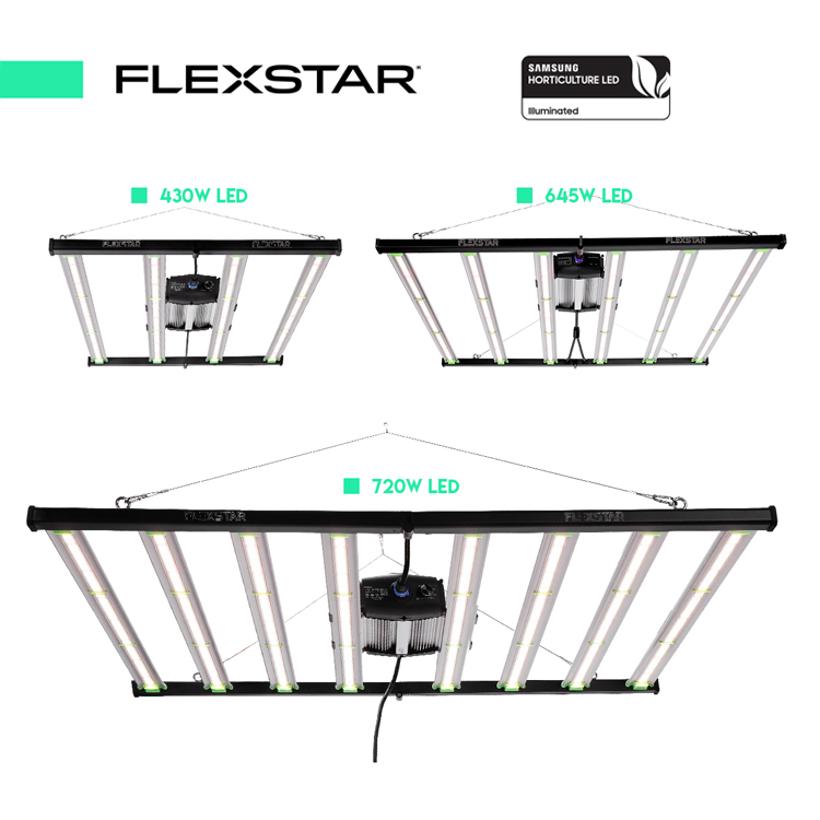 Factory Direct Supply 5-Year Warranty Samsung Chips Dimmable 645 Watt 720 Watt 800 Watt Foldable Led Grow Light