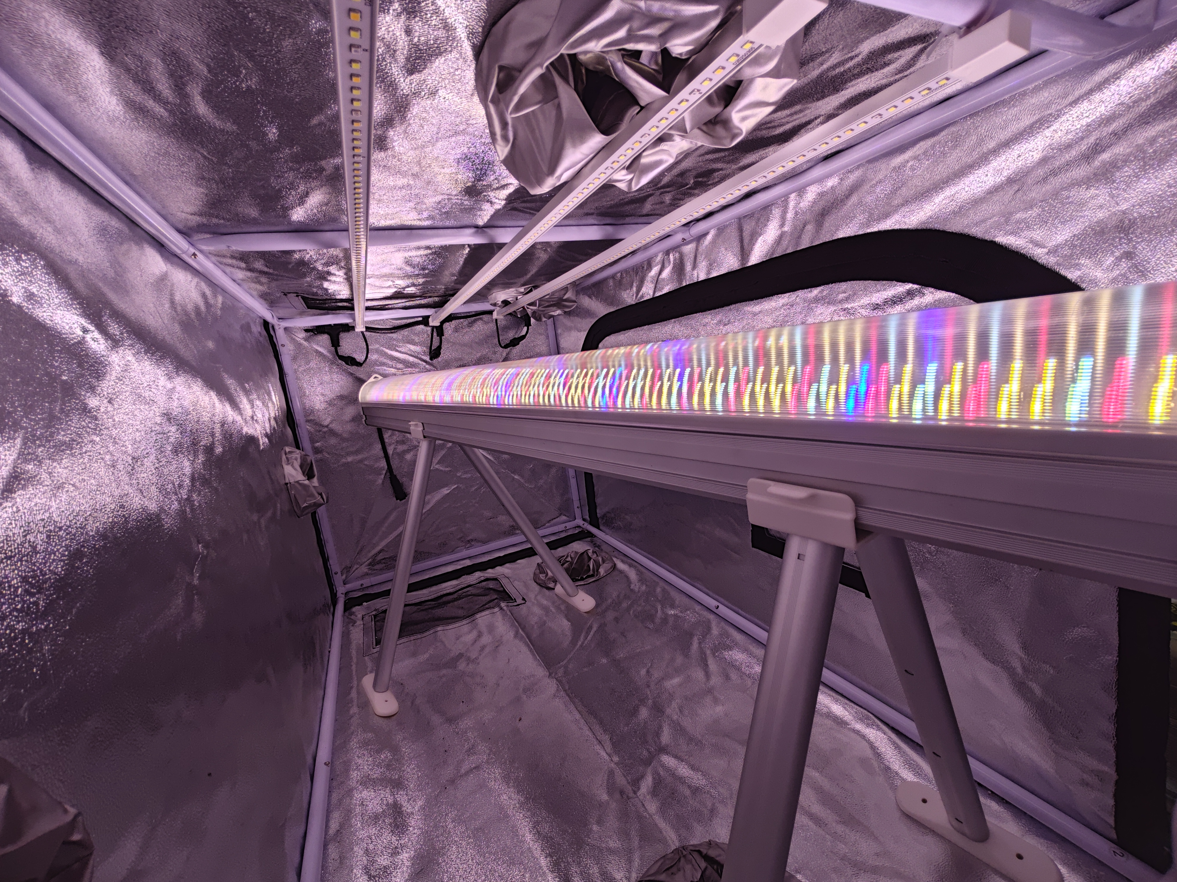 Reinfa 150W Intercanopy LED Grow Light | Supplemental Lighting for Vertical Farm &amp; Saffron Cultivation