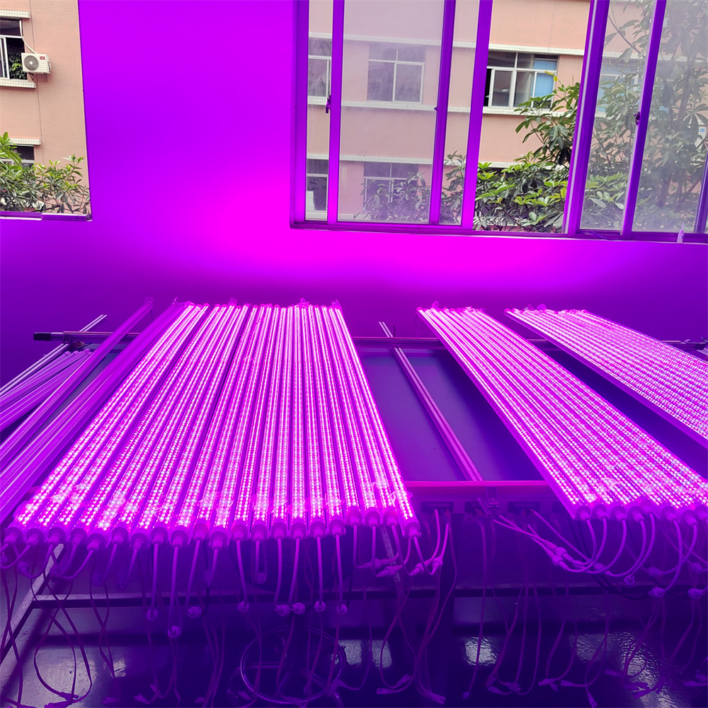 Best Ip65 Horticulture Indoor LED Grow Light Bar 2ft 3ft 4ft Full Spectrum Blue Red Aluminum Lamp Waterproof Chip for Plants