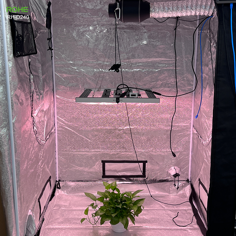 ROHE 240W 281B 3000K 4000K Bar Full Grow Light Led Indoor Plants Folding Commercial Full Led Plant Grow