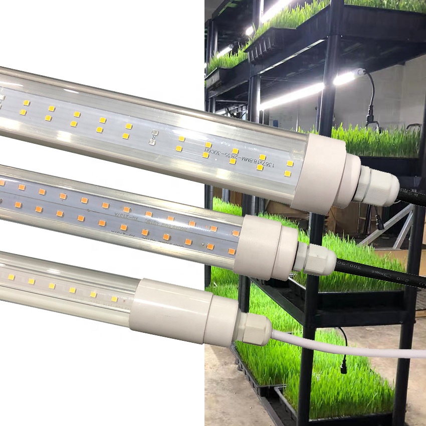 220v T8 T10 T12 4ft 40w 48w 65w Full Spectrum Led Tube 8ft Grow Light Veg Bloom