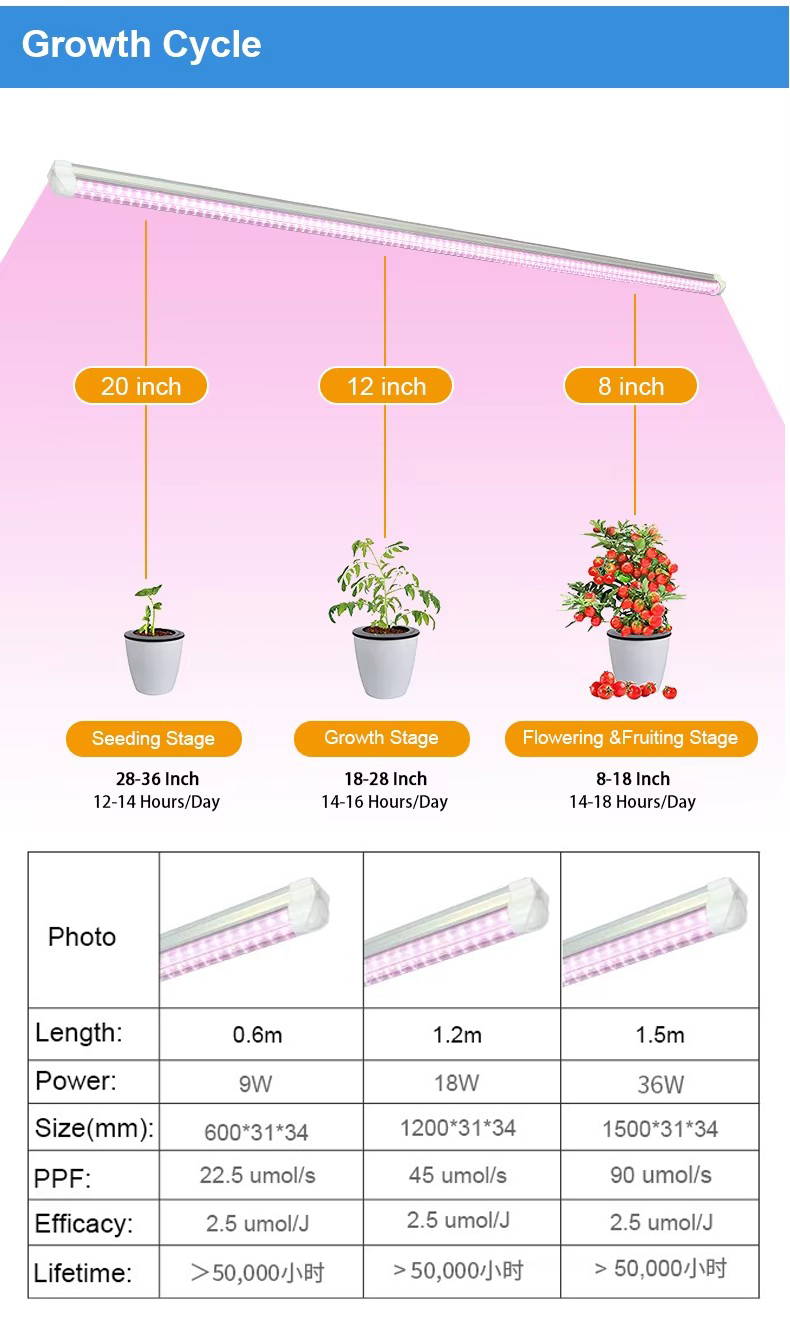 T8 grow light detail 8