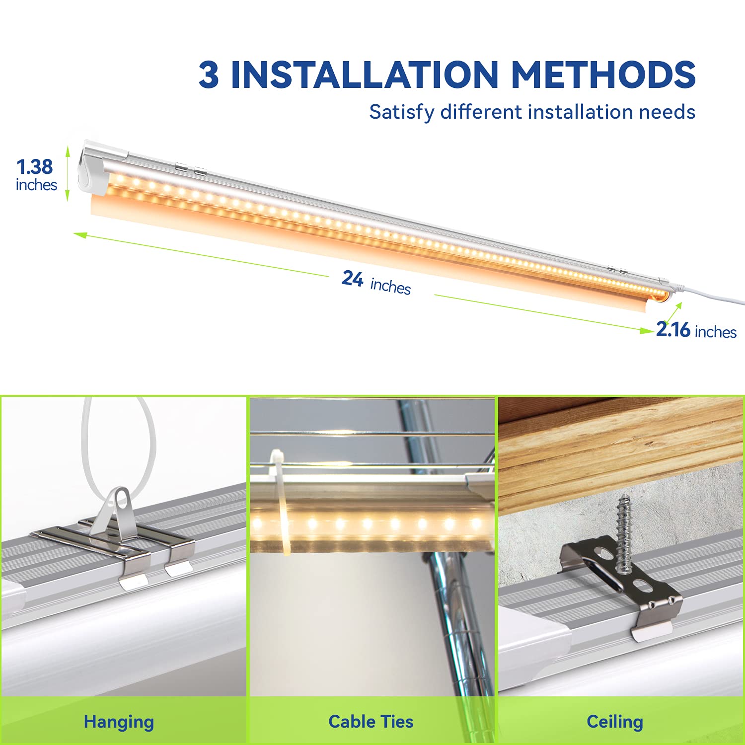 T8 LED Grow Light Details