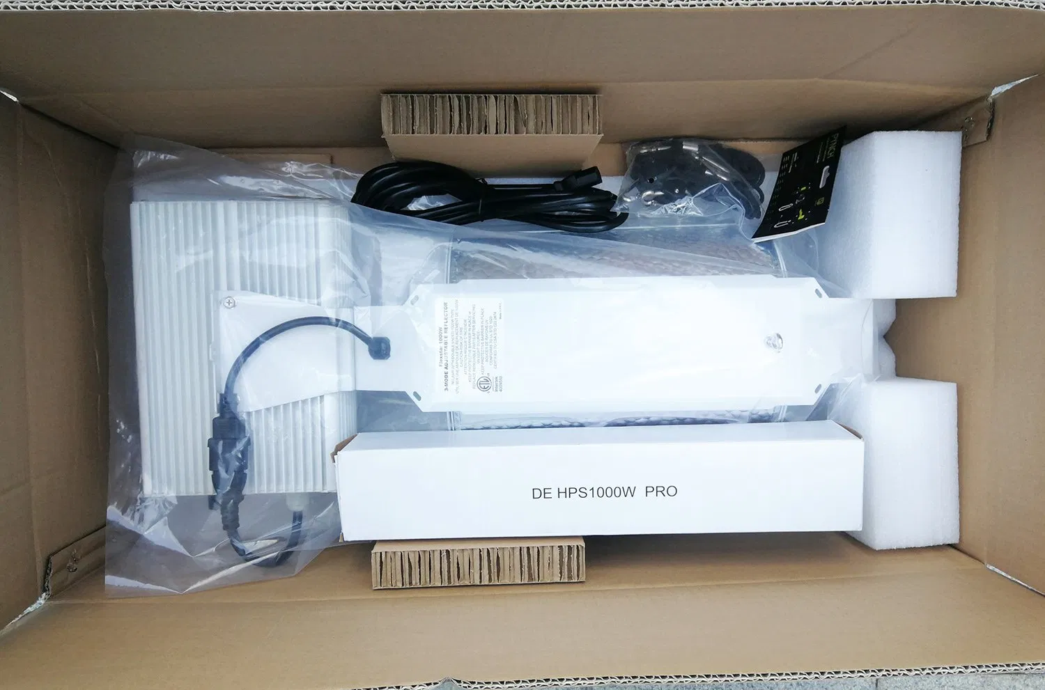 Indoor Commercial Hydroponic Greenhouse 630W Watt HPS Grow Light