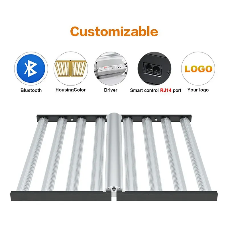 USA Warehouse LED Spider Grow Light for 5 Years Warranty