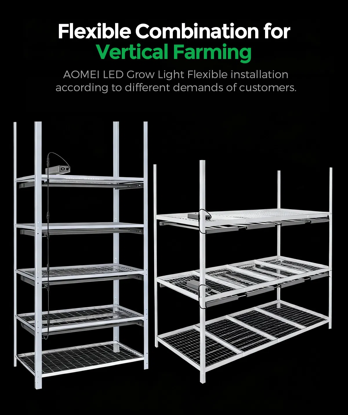 LED Plant Grow Light for Indoor Vertical Farms and Greenhouses Samsung Lm301h Evo 3-Year Warranty
