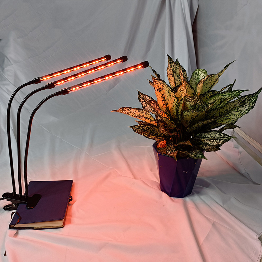 Euro Fresh Professional Lighting 4 Head LED Grow Light Full Spectrum Phytolamp Indoor Growth Lamp For Plants