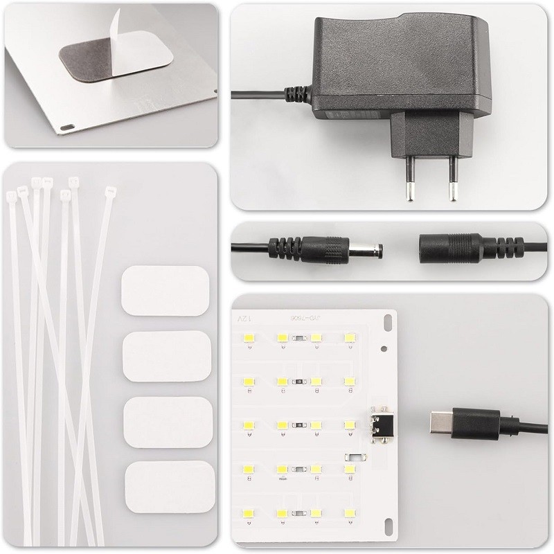 LED Quantum Board Aluminum Alloy Plant Growth Light Indoor Aquarium Seedling Landscape Full Spectrum Green Fleshy Plant
