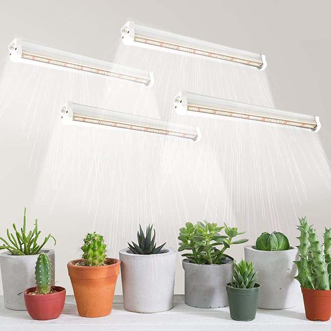 Full Spectrum Light 110V 220V T8 Fluorescent Reflectors Indoor Hydroponic Farming Led Plant Grow Light Strips Supplementary Lamp