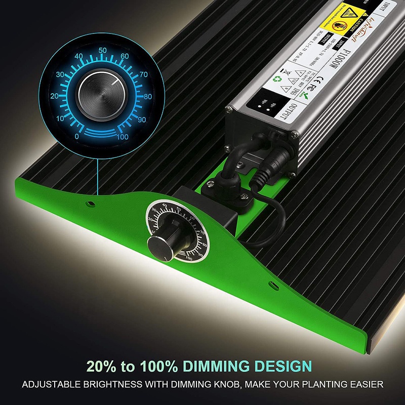 Litepro DLX Layout 1000W Commercial Hydroponic LED Grow Light Special Lamp for Lamp Panel Lighting Solutions Service Aluminum