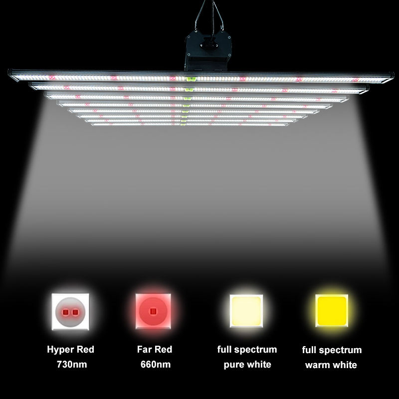 Commercial Detachable Green House Dimmable Veg Flower UV Spectrum 240 Watt LED Grow Light for Plant Grow Veg Flower