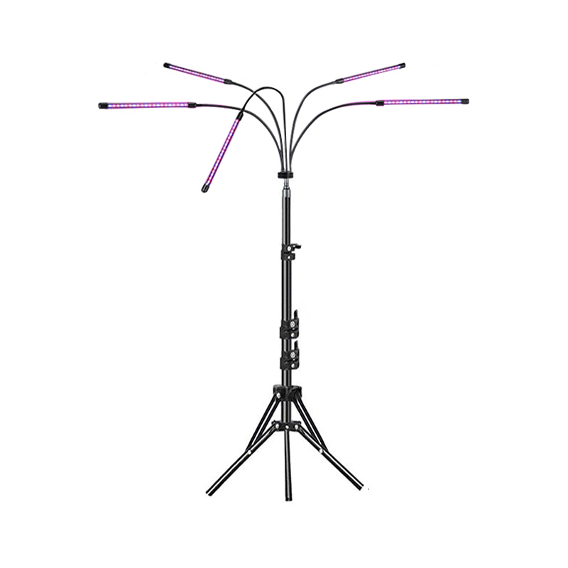 Hot Sale 3000K 5000K Scalable Full Spectrum 80 LEDs 3 Light Modes Plant Growth Lamp With Timer