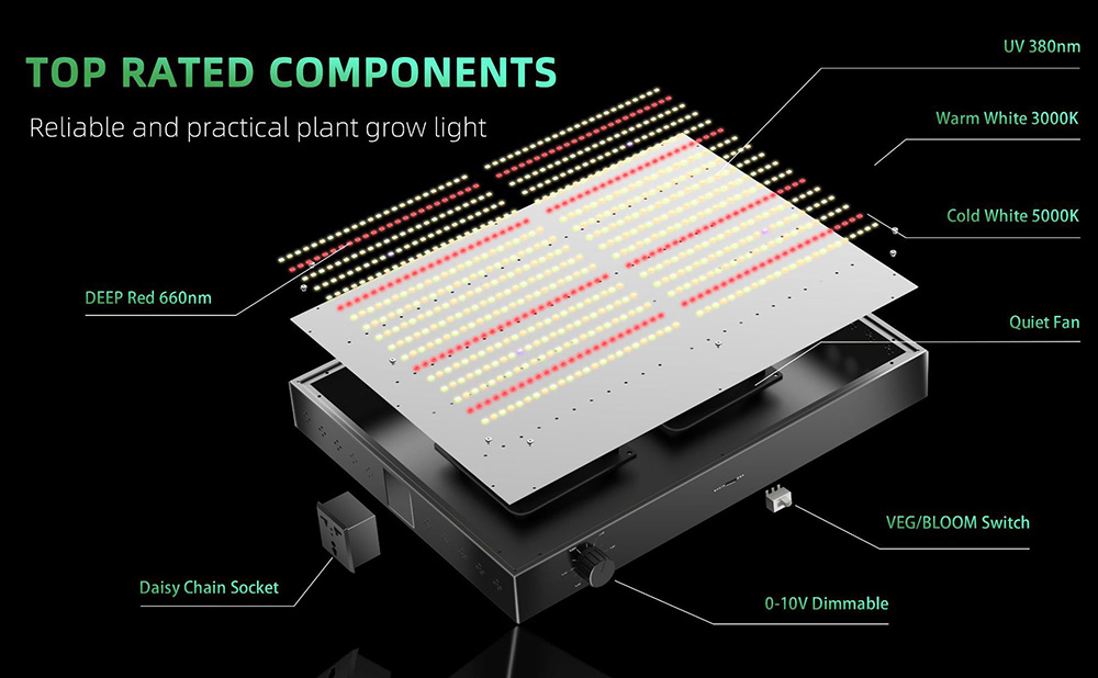 LED Grow Light View 3